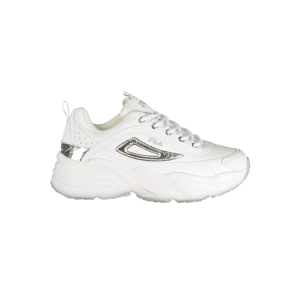 Fila White Polyurethane Women Sneaker - Luxe Nova