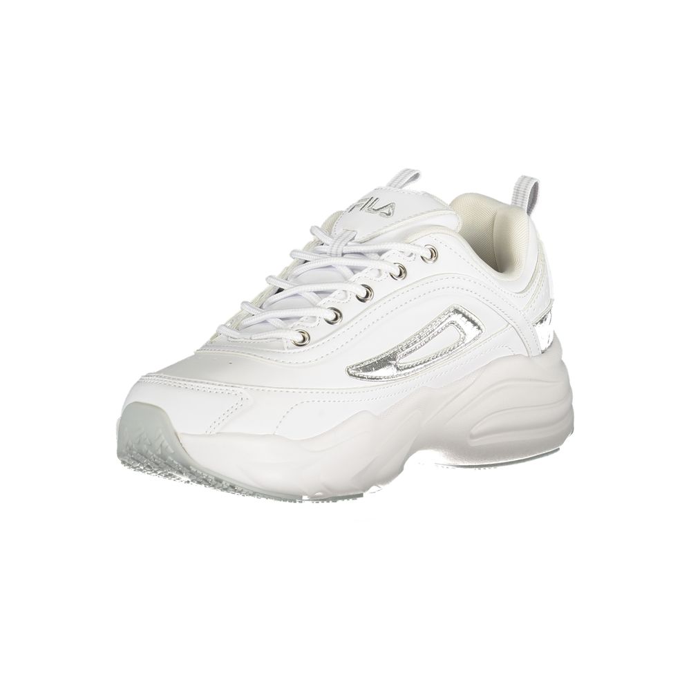Fila White Polyurethane Women Sneaker - Luxe Nova