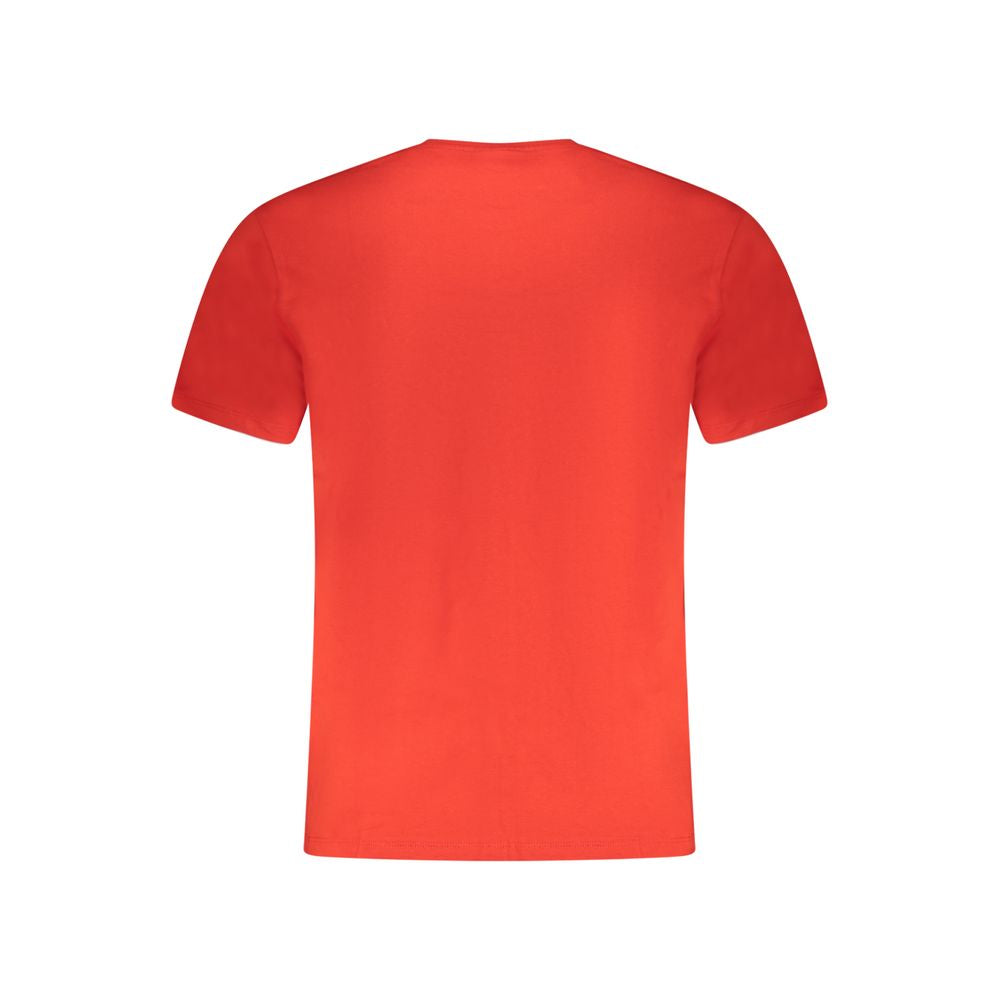 Calvin Klein Rosso Cotton Mens T-Shirt - Luxe Nova