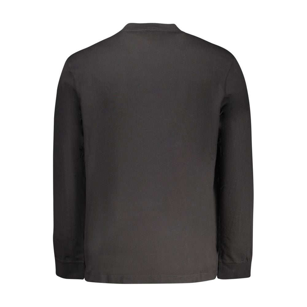 Calvin Klein Black Cotton Men T-Shirt - Luxe Nova