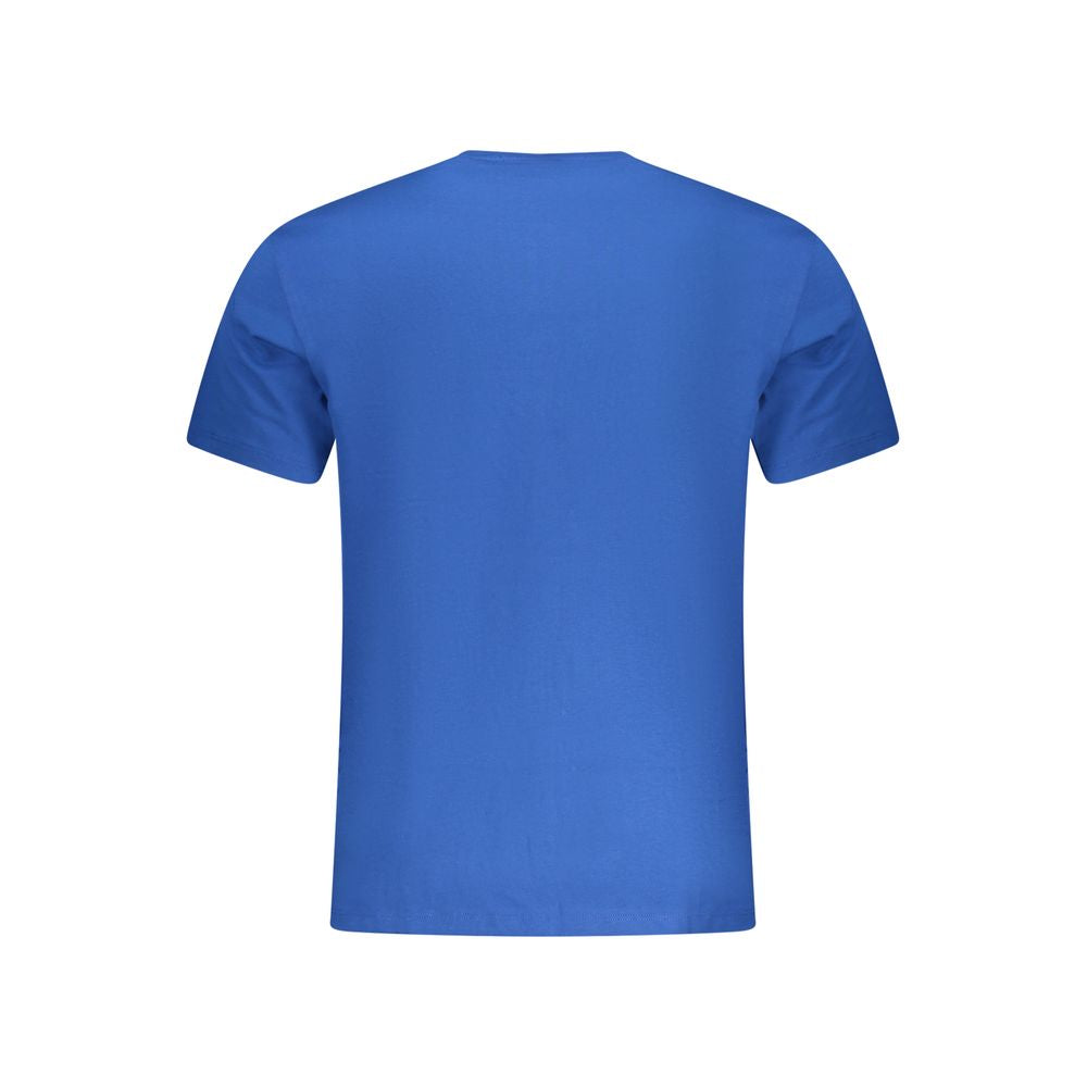 Calvin Klein Blue Cotton Men's T-Shirt - Luxe Nova