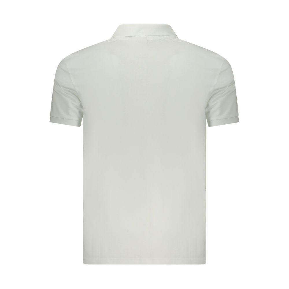 Calvin Klein Bianco Cotton Men Polo - Luxe Nova