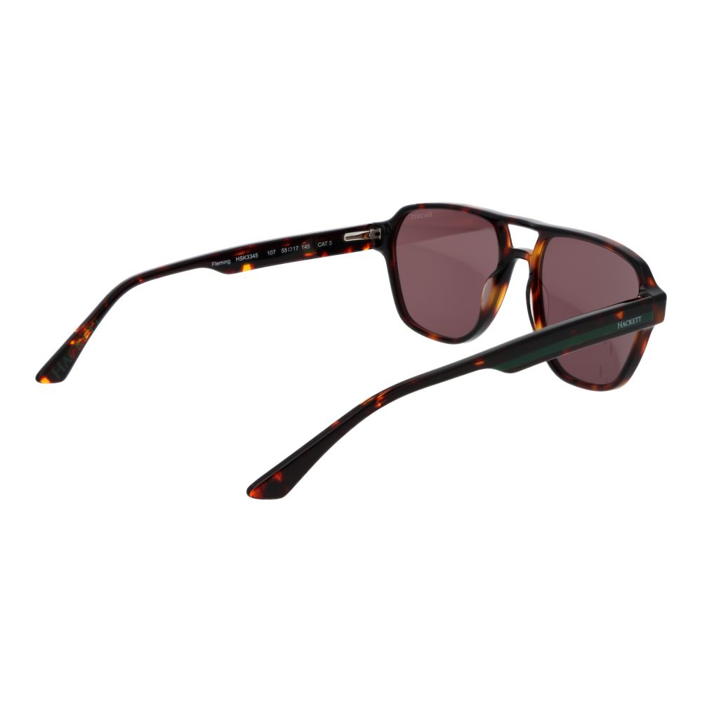 Hackett Brown Acetate Sunglasses - Luxe Nova