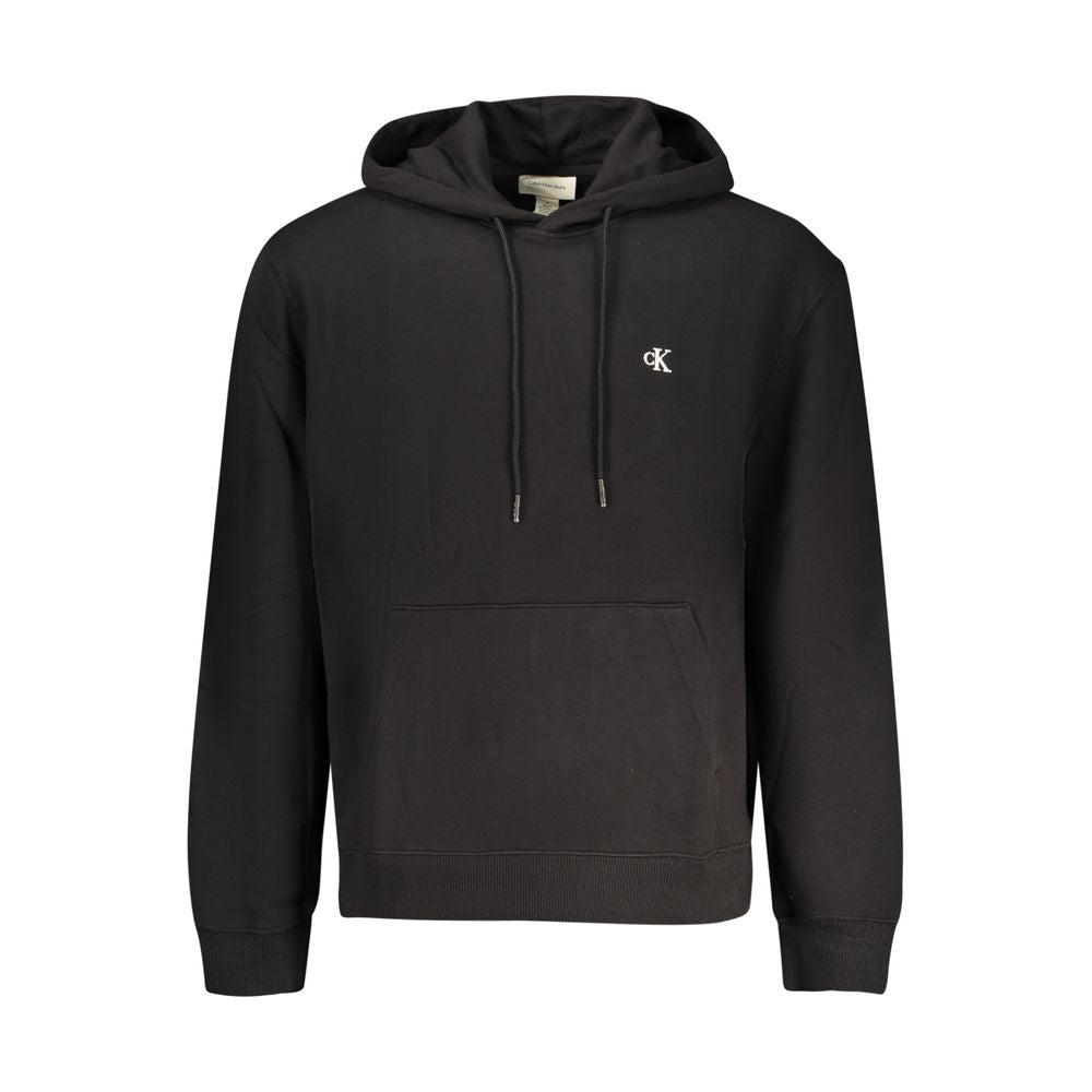 Calvin Klein Black Cotton Men's Sweatshirt - Luxe Nova