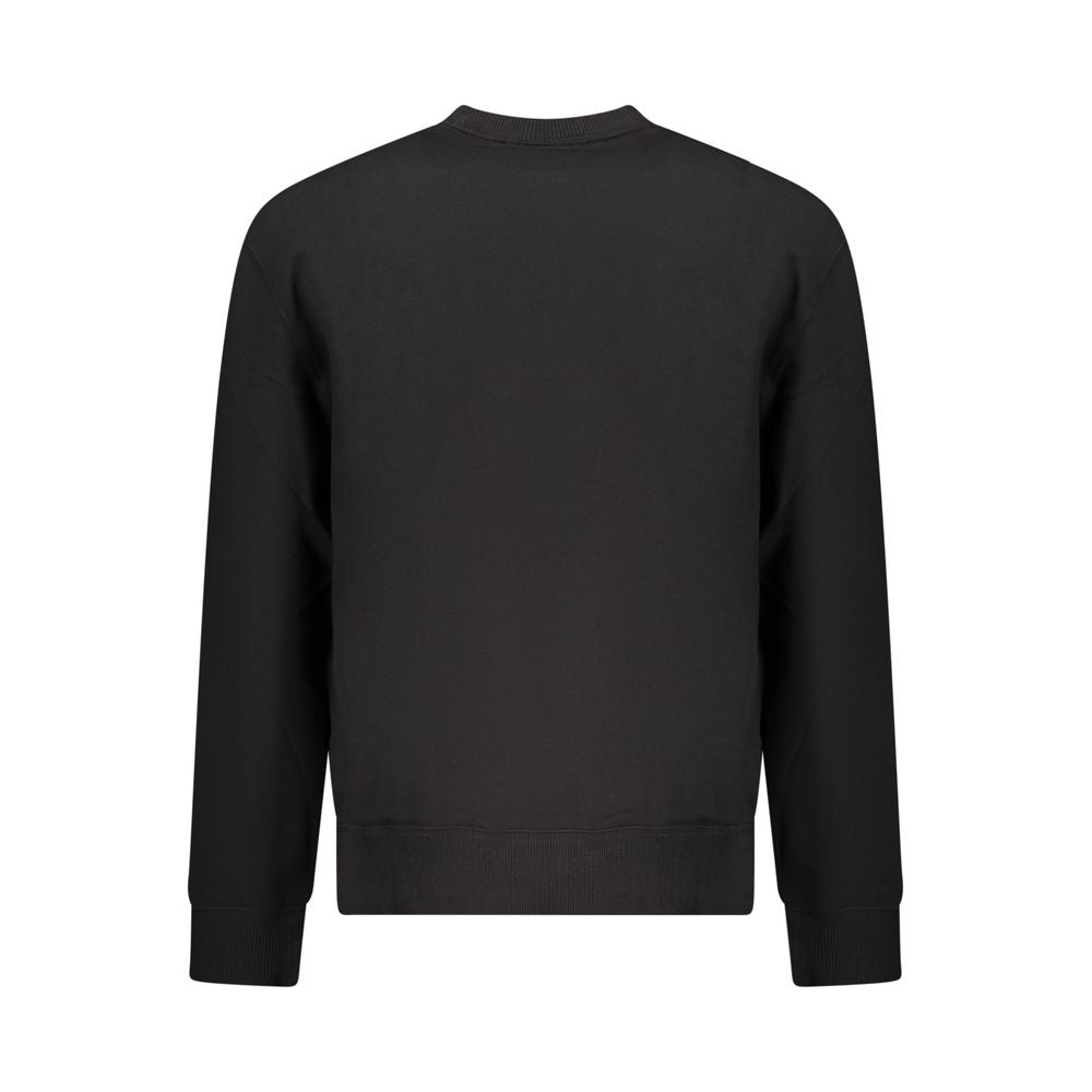 Calvin Klein Black Cotton Men's Sweatshirt - Luxe Nova
