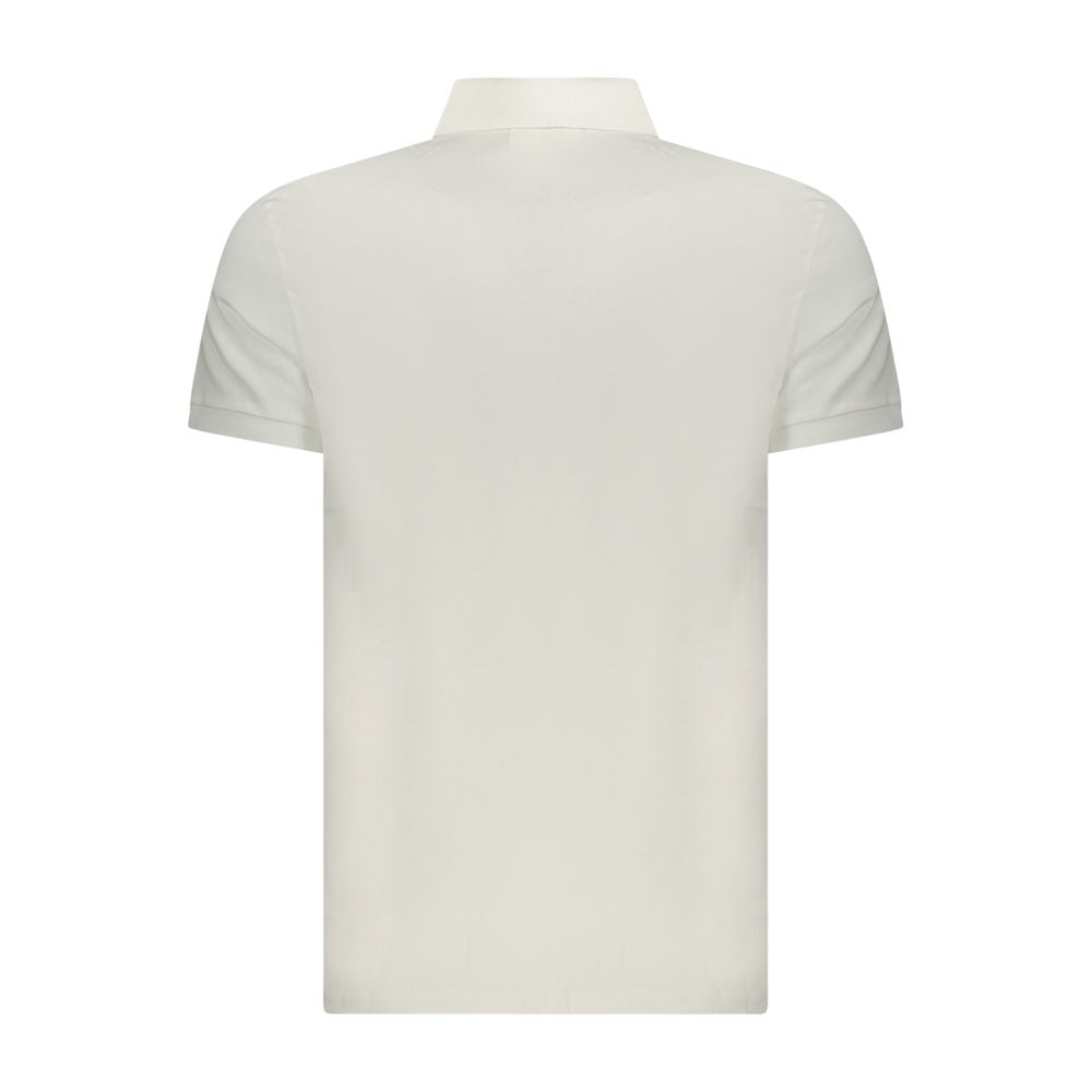 Calvin Klein Bianco Cotton Men Polo - Luxe Nova