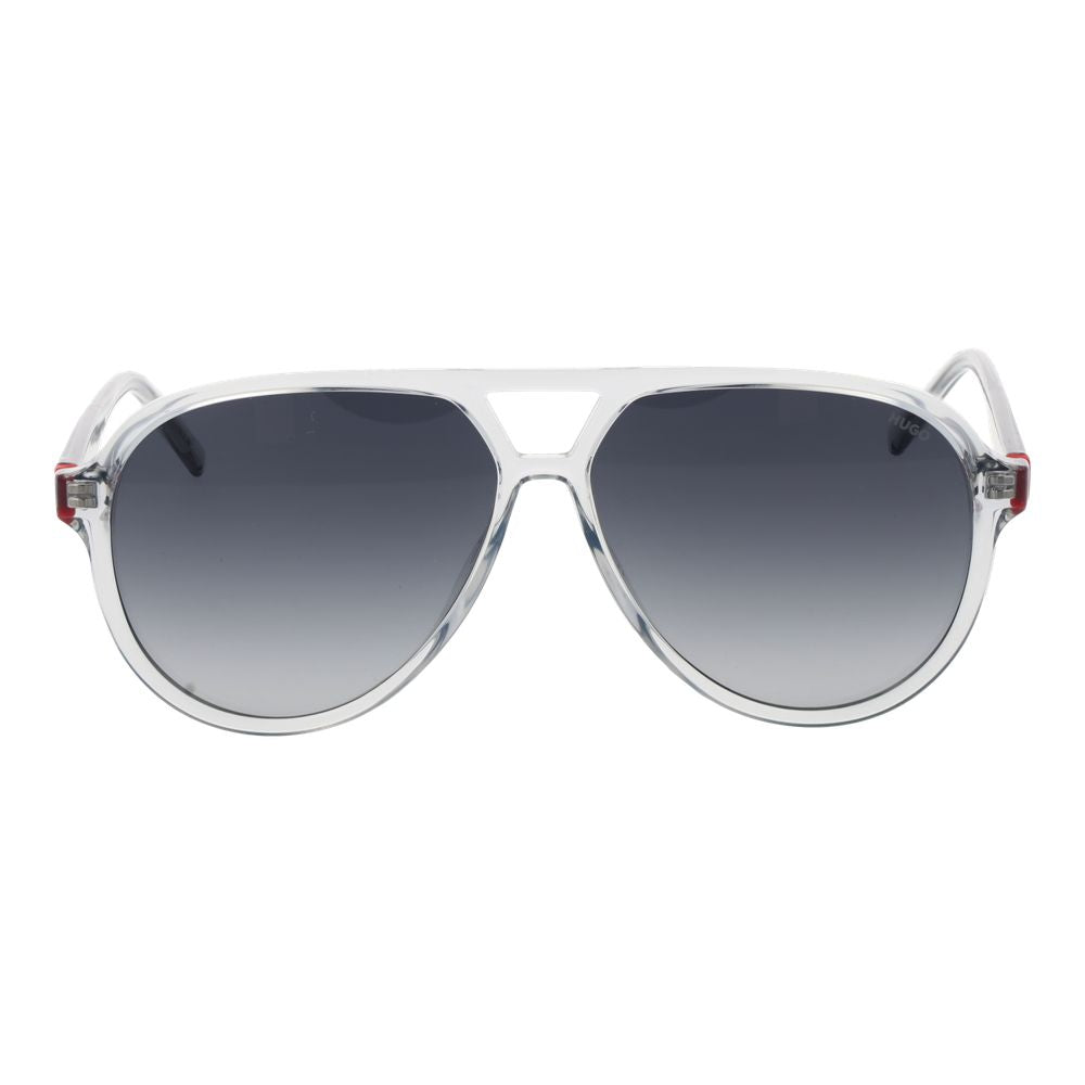 Hugo Boss Gray Stainless Steel Sunglasses - Luxe Nova