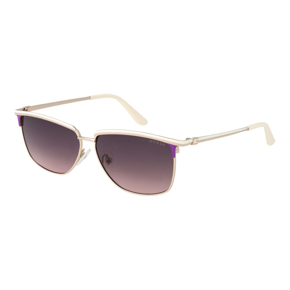 Guess White Metal Sunglasses - Luxe Nova
