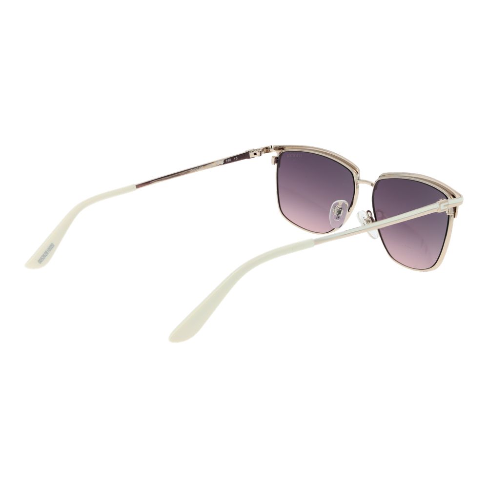 Guess White Metal Sunglasses - Luxe Nova