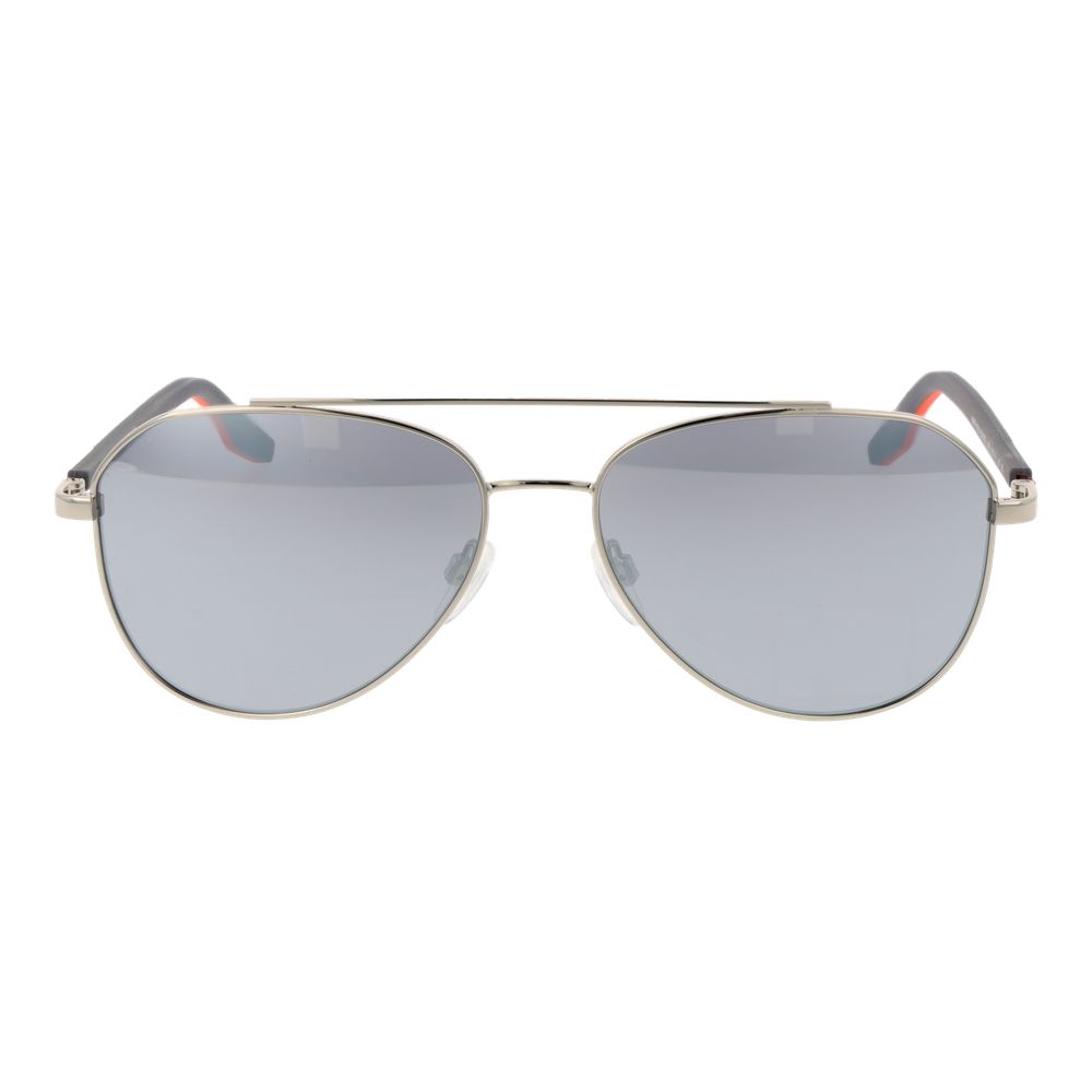 Converse Silver Rubber Sunglasses - Luxe Nova