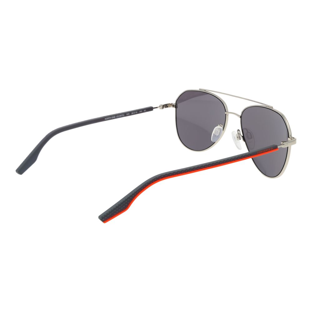 Converse Silver Rubber Sunglasses - Luxe Nova