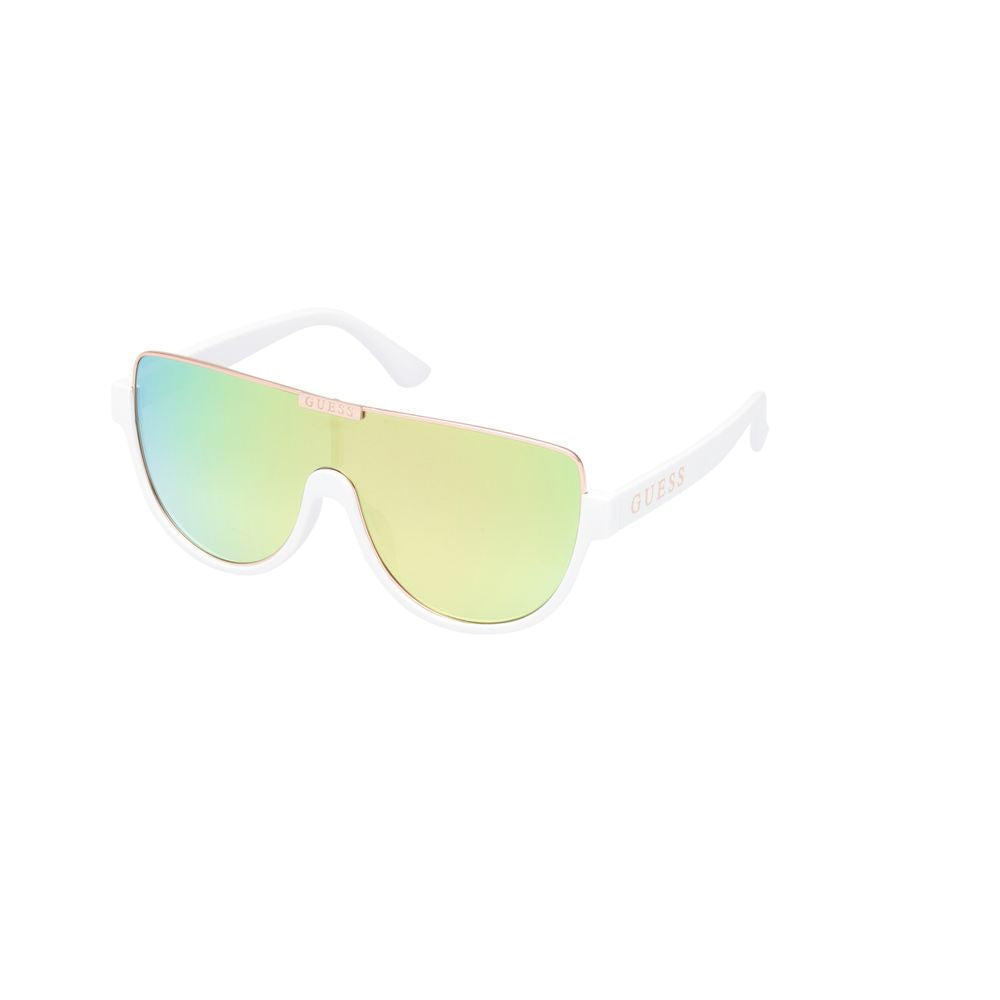 Guess White Resin Sunglasses - Luxe Nova