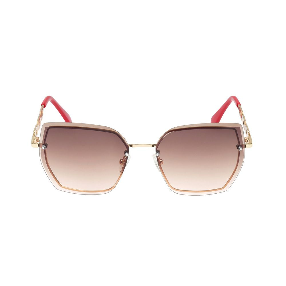 Guess Gold Metal Sunglasses - Luxe Nova