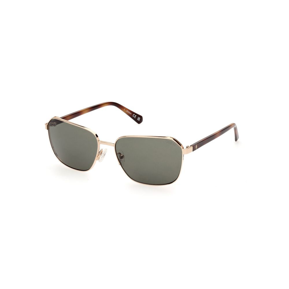 Guess Gold Metal Sunglasses - Luxe Nova