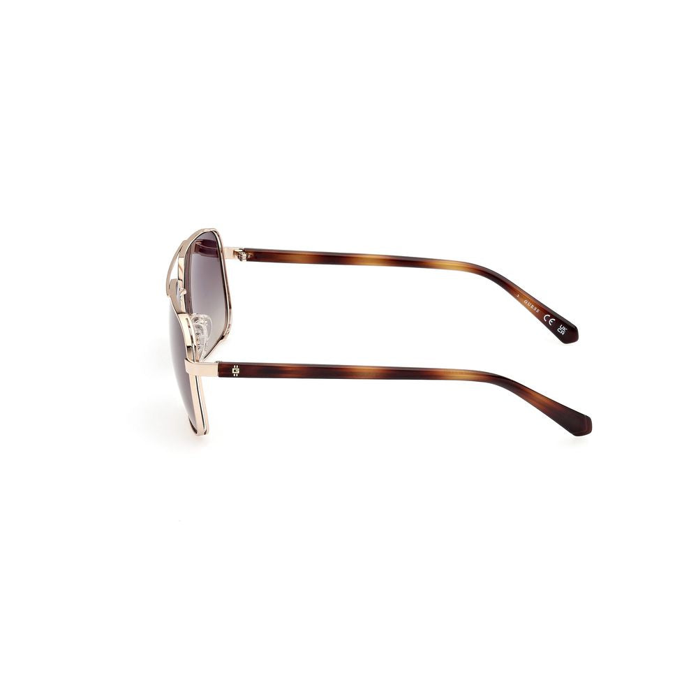 Guess Gold Metal Sunglasses - Luxe Nova