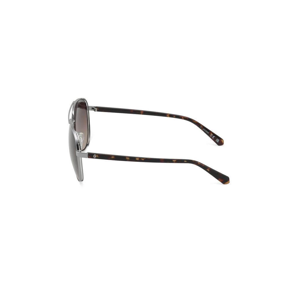 Guess Gray Metal Sunglasses - Luxe Nova