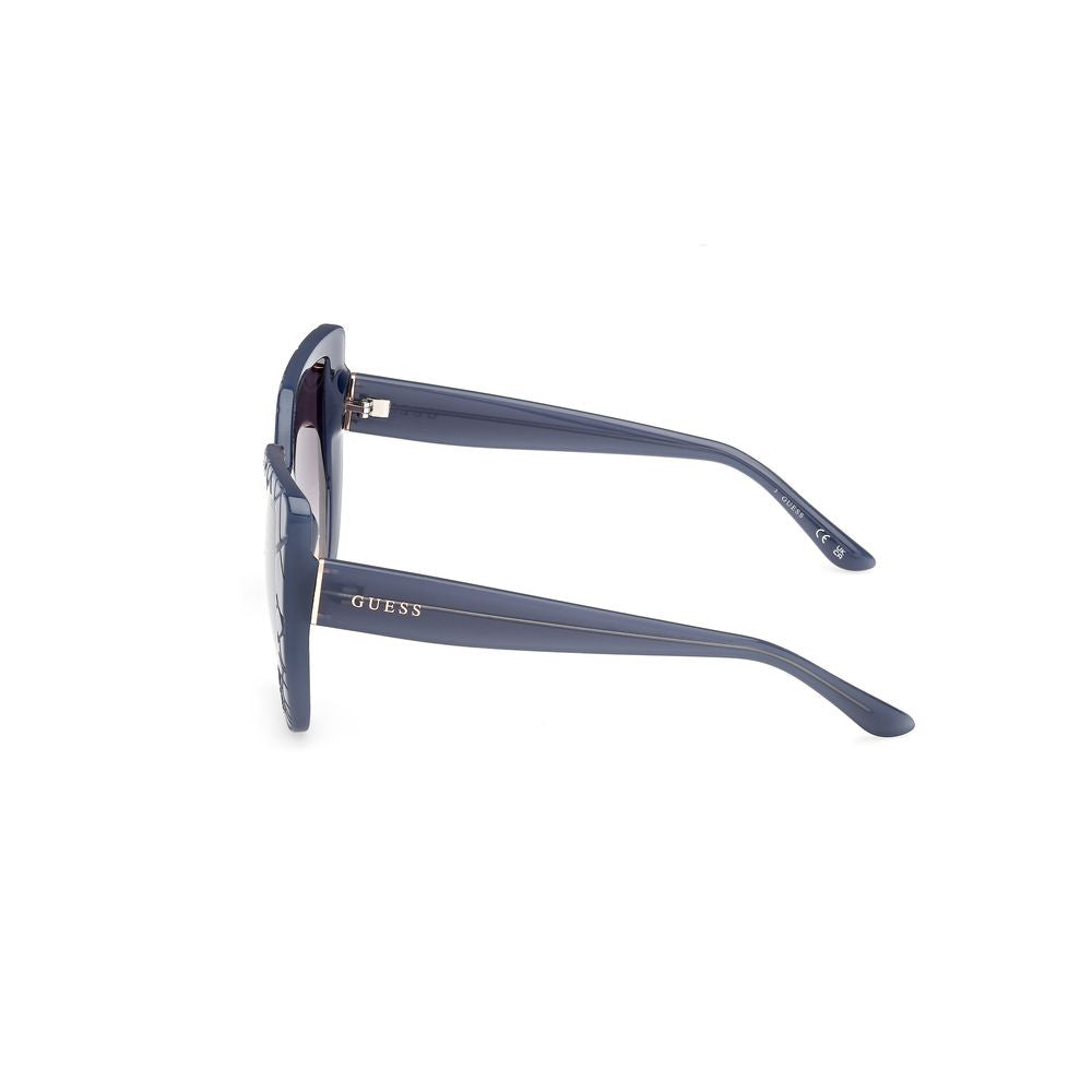 Guess Blue Resin Sunglasses - Luxe Nova