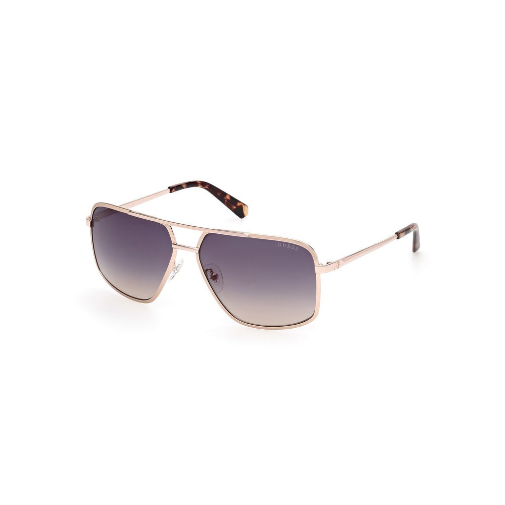 Guess Gold Metal Sunglasses - Luxe Nova