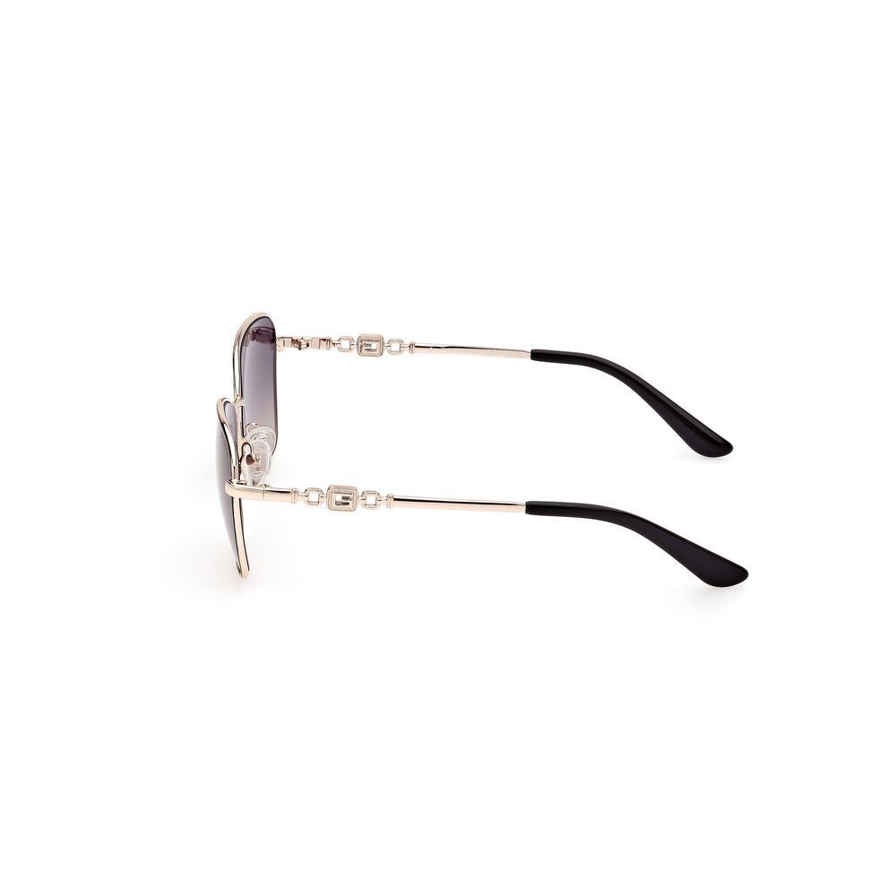 Guess Gold Metal Sunglasses