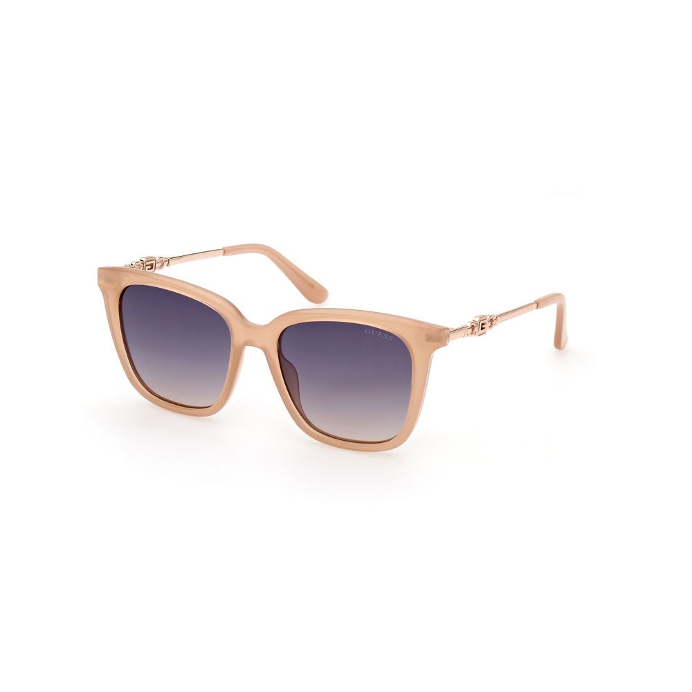 Guess Beige Resin Sunglasses