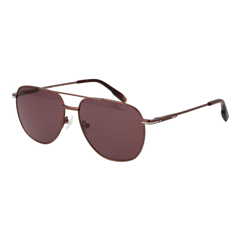 Hackett Brown Metal Sunglasses - Luxe Nova