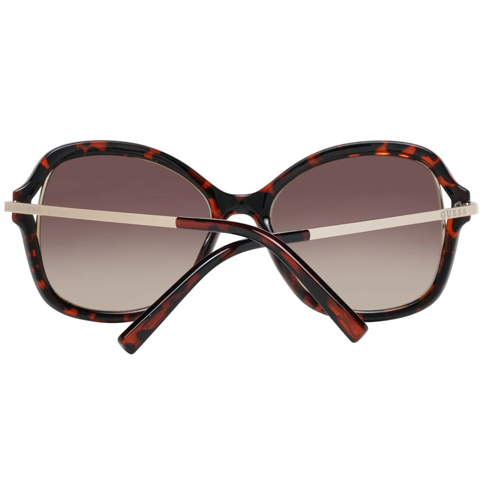 Guess Brown Metal & Plastic Sunglasses - Luxe Nova