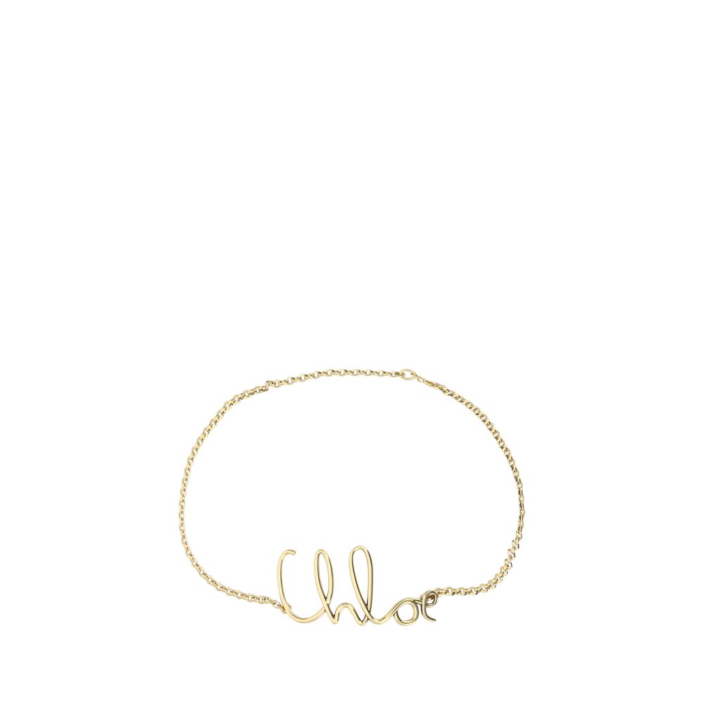 Chloé Gold Brass Thin Belt - Luxe Nova
