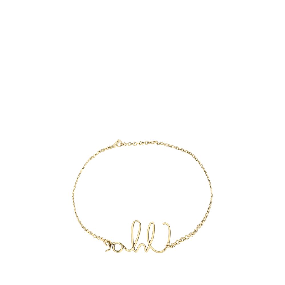 Chloé Gold Brass Thin Belt - Luxe Nova