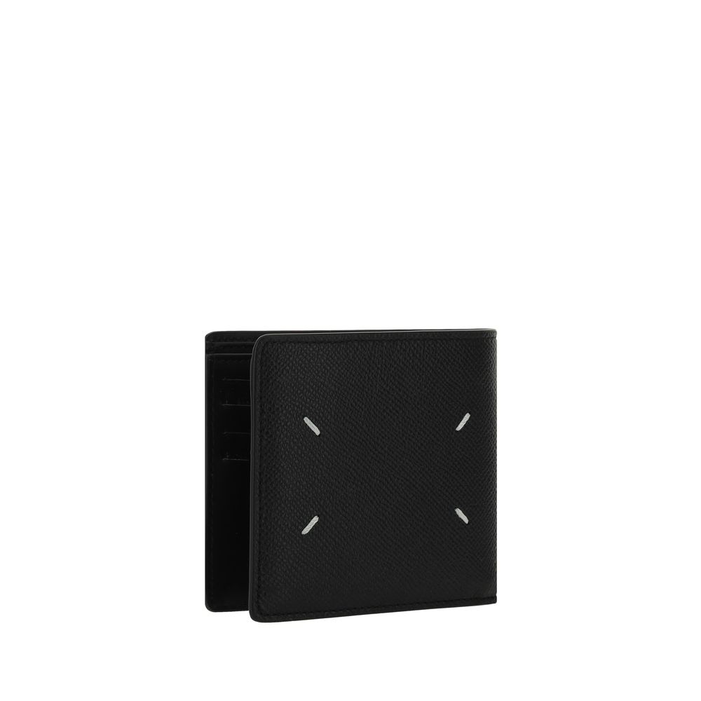 Margiela Black Calf Leather Bos Taurus Wallet - Luxe Nova