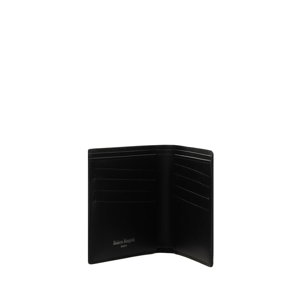 Margiela Black Calf Leather Bos Taurus Wallet - Luxe Nova