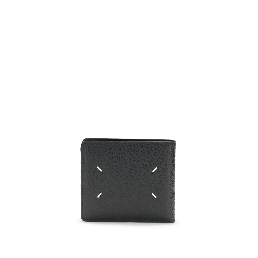 Maison Margiela Black Calf Leather Bos Taurus Wallet - Luxe Nova