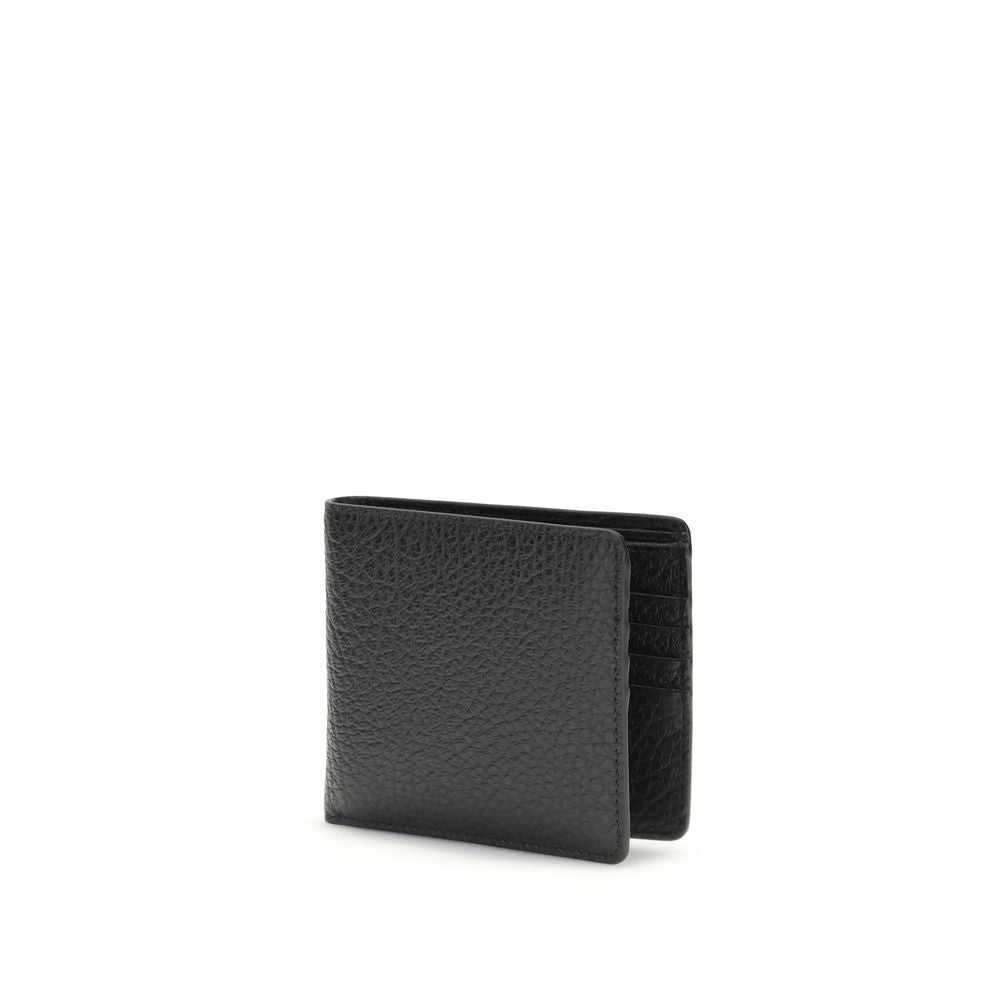 Maison Margiela Black Calf Leather Bos Taurus Wallet - Luxe Nova