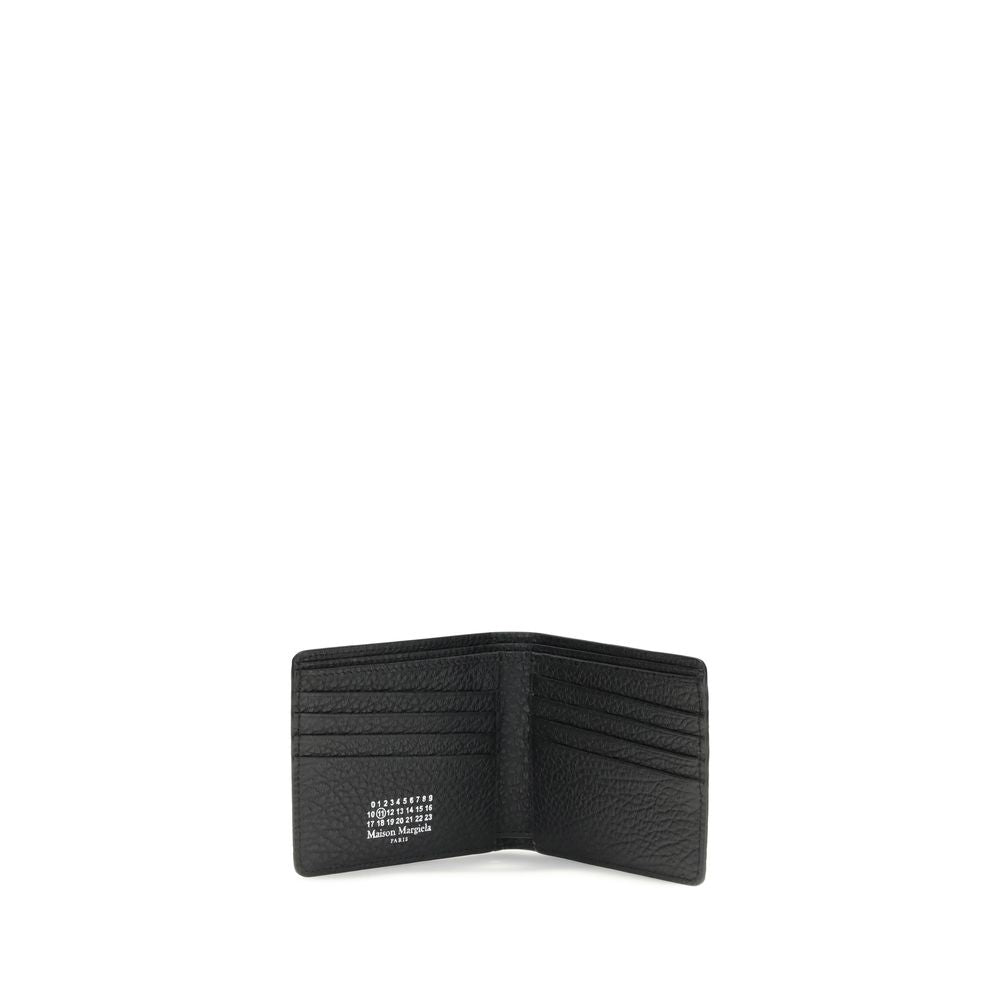 Maison Margiela Black Calf Leather Bos Taurus Wallet - Luxe Nova