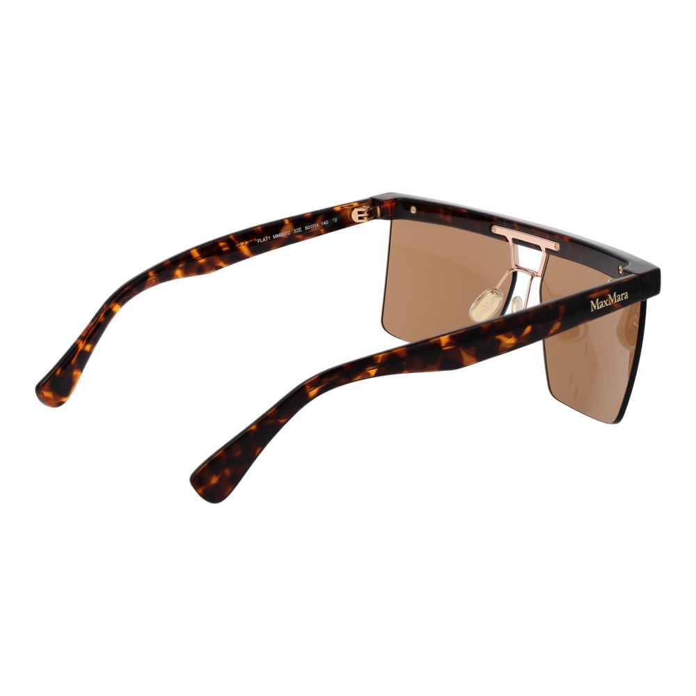 Max Mara Brown Plastic Sunglasses - Luxe Nova