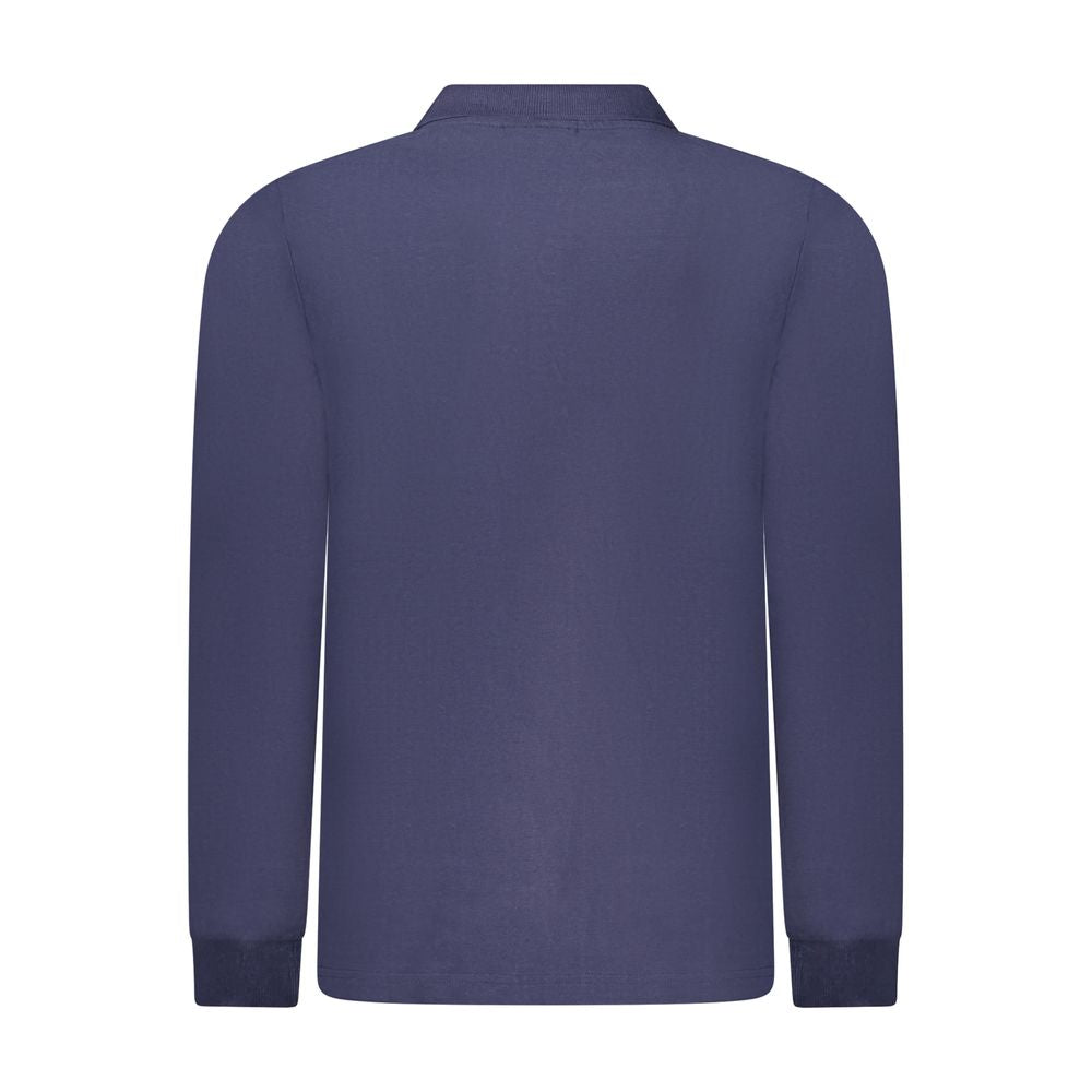 Norway 1963 Blu Cotton Men Polo - Luxe Nova