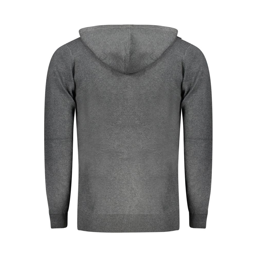 Norway 1963 Grigio Poliammide Men's Cardigan - Luxe Nova
