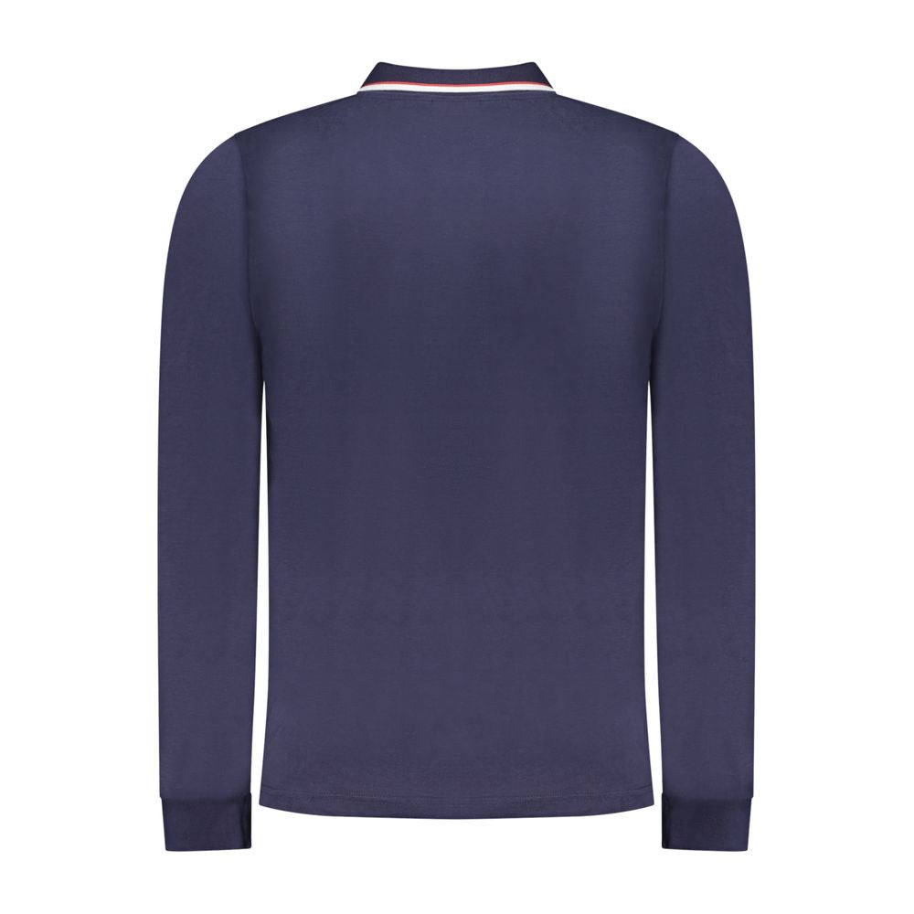Norway 1963 Blu Cotton Mens Polo Shirt - Luxe Nova