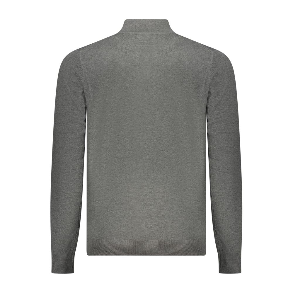 Norway 1963 Gray Wool Men Sweater