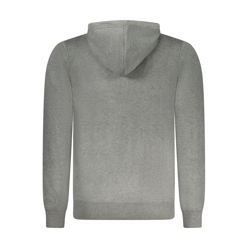 Norway 1963 Grigio Poliammide Mens Cardigan - Luxe Nova