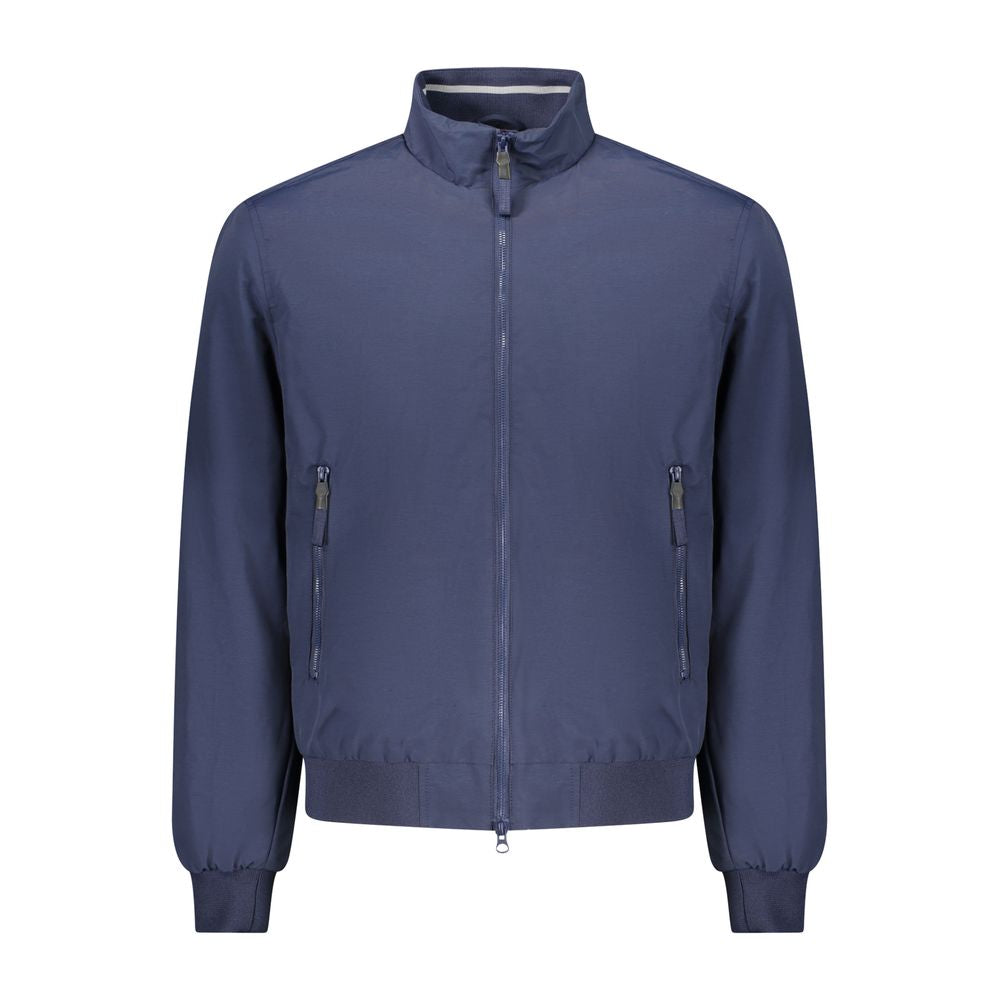 Norway 1963 Blu Cotton Men's Jacket - Luxe Nova