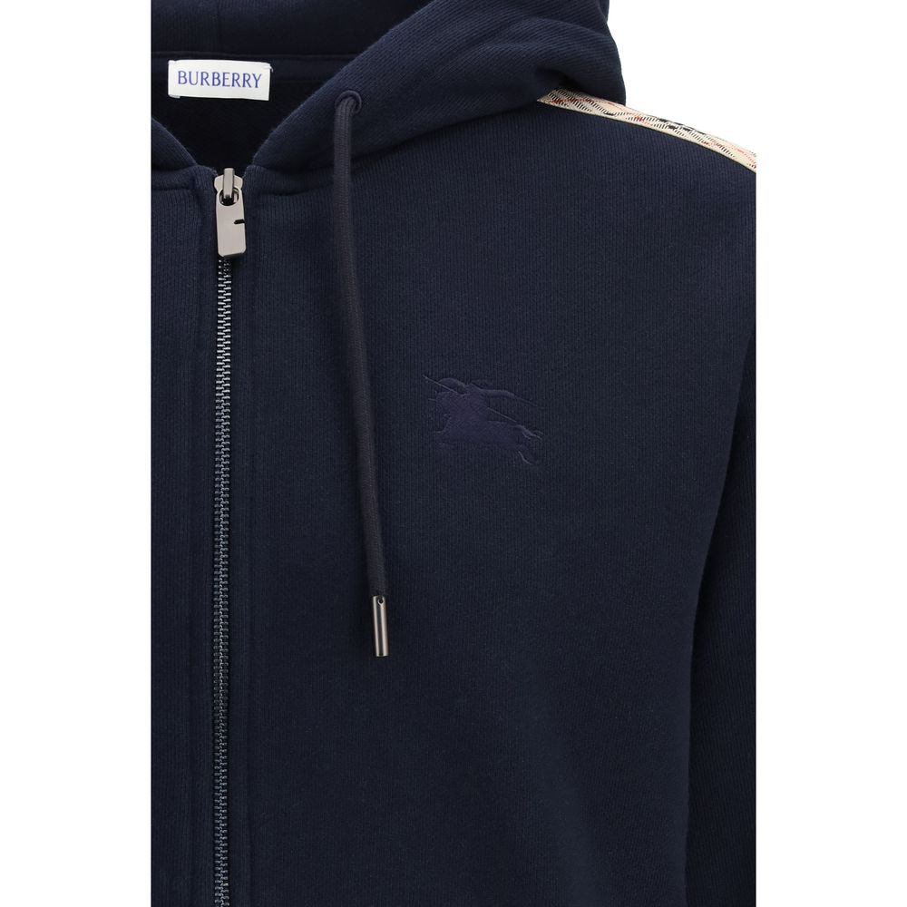 Burberry Blue Cotton Sweatshirt - Luxe Nova