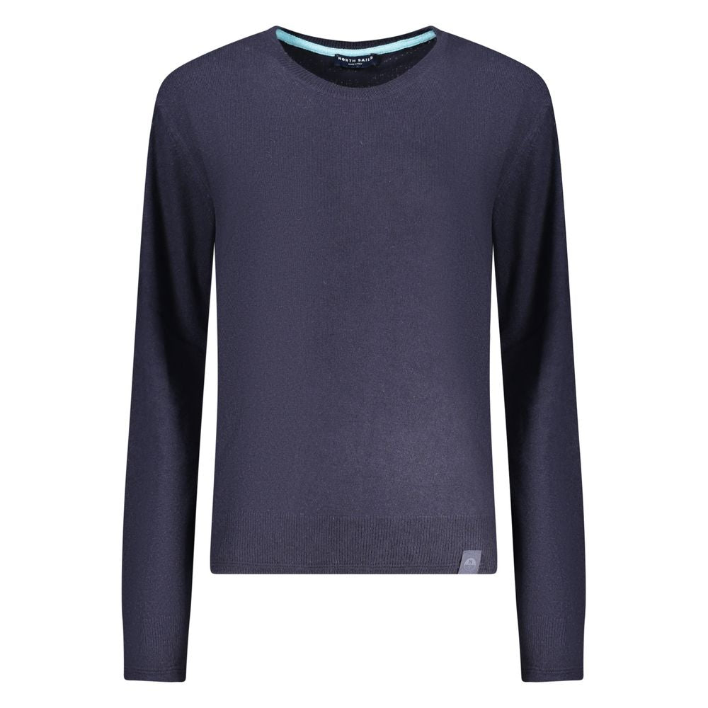 North Sails Blue Polyamide Women Sweater - Luxe Nova