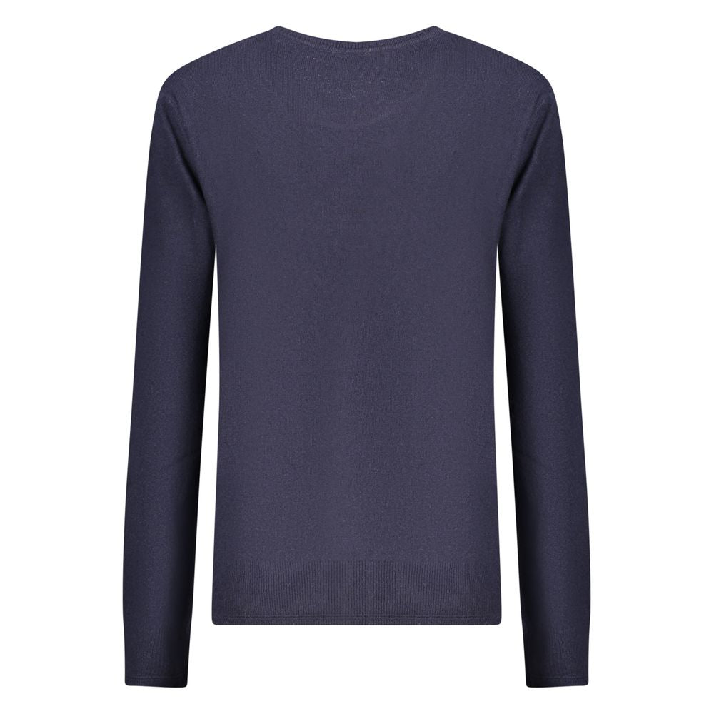 North Sails Blue Polyamide Women Sweater - Luxe Nova