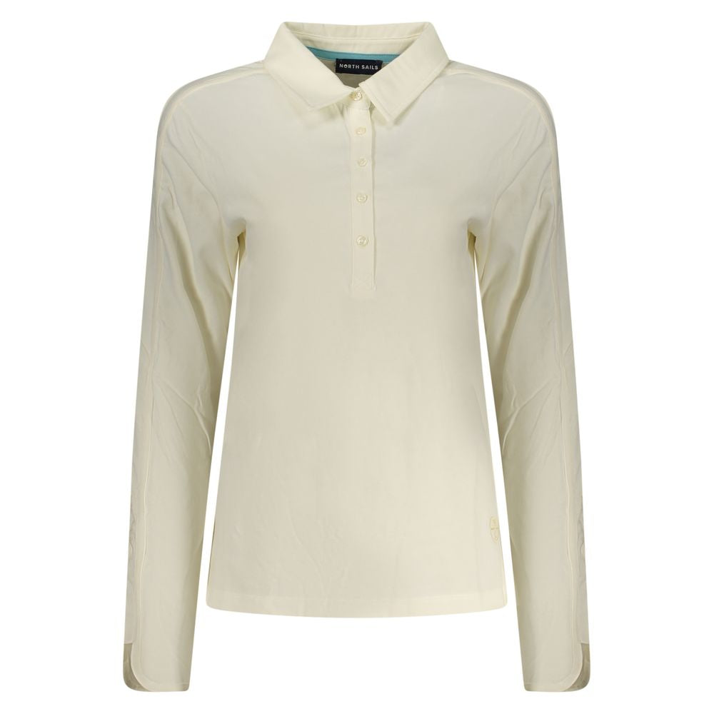 North Sails Bianco Cotton Women Polo - Luxe Nova