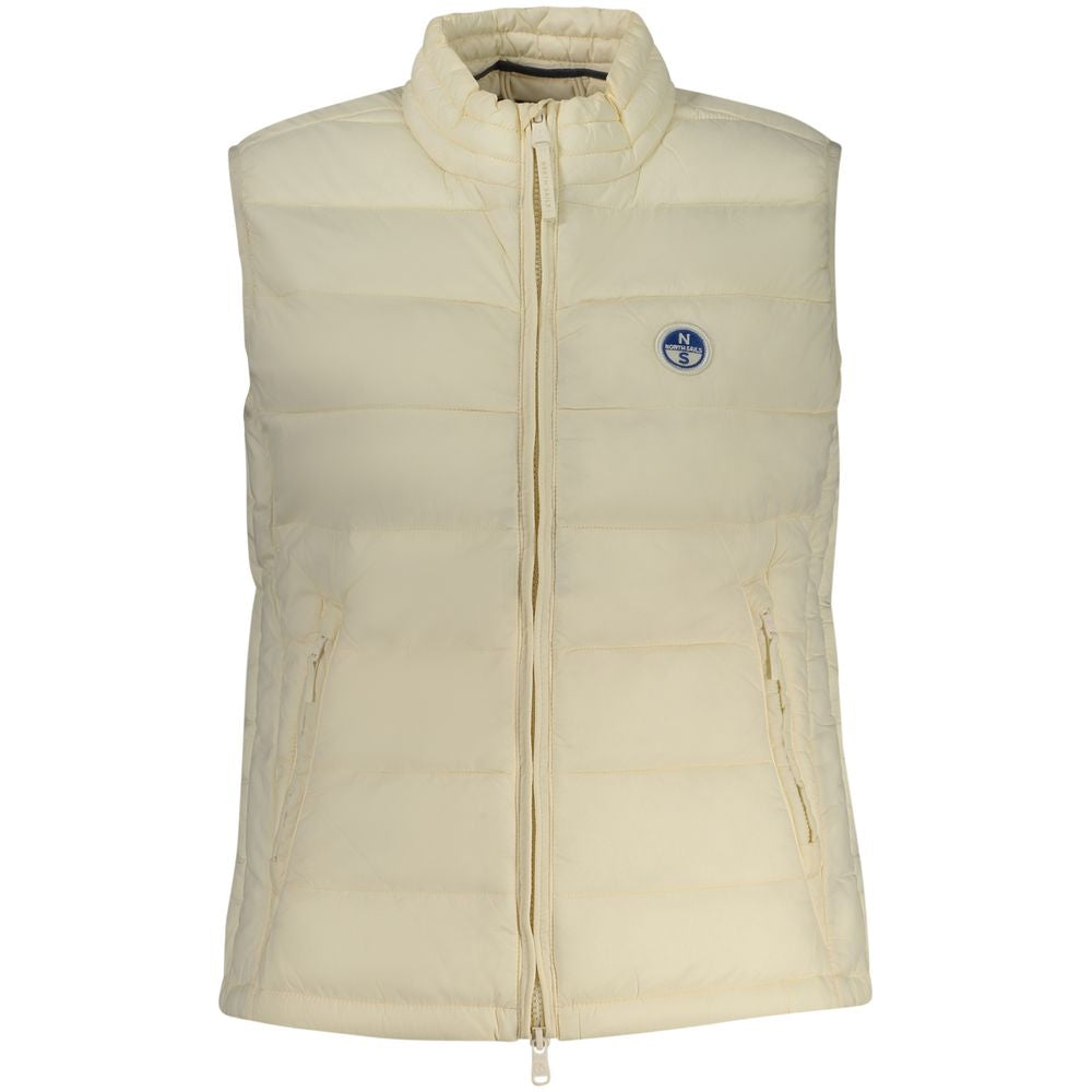 North Sails Bianco Polyester Woman Vest - Luxe Nova