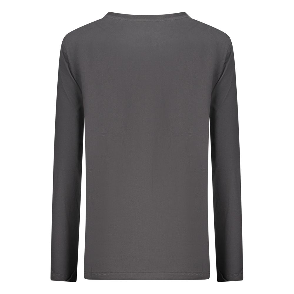 North Sails Black Cotton Women T-Shirt - Luxe Nova
