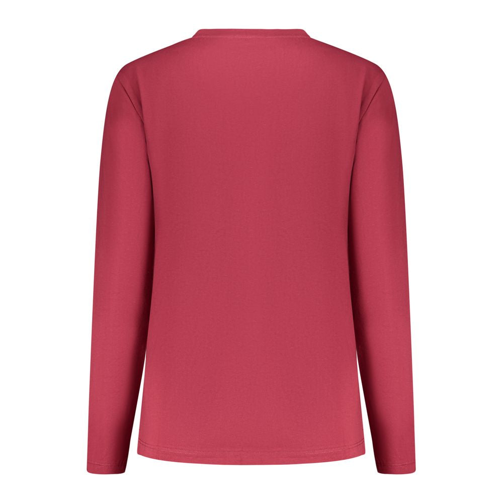North Sails Rosso Cotton Women T-Shirt - Luxe Nova