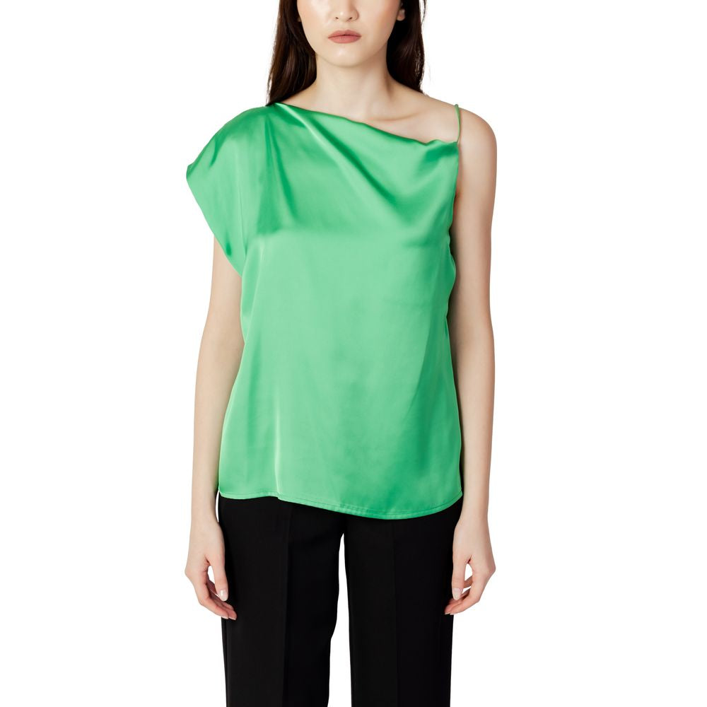Hanny Deep Bicolor Polyester Tank Tops