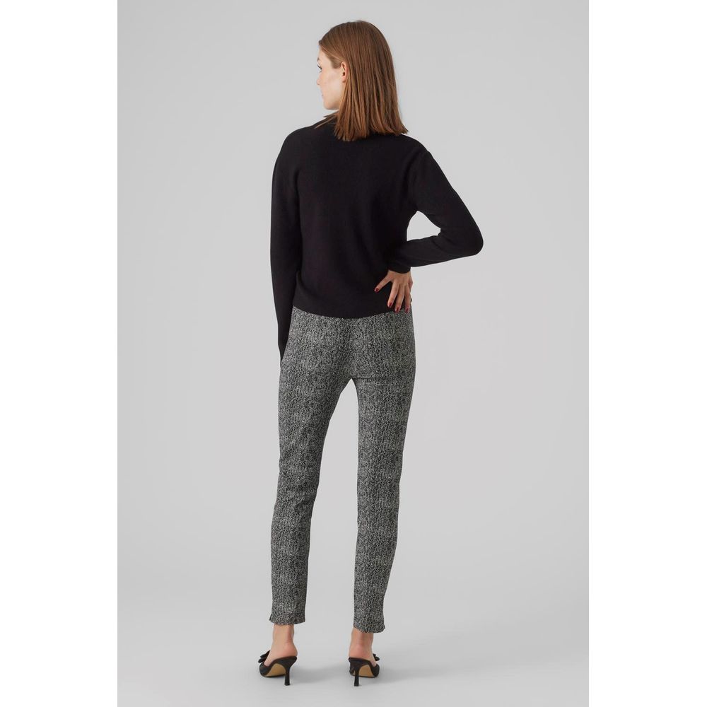 Aware Black Viscose Dress Pants