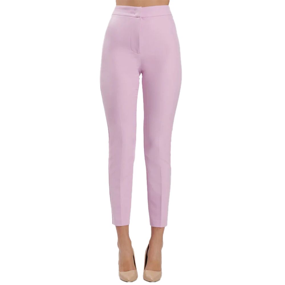 Silence Purple Polyester Pants